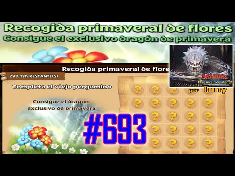 Dragones, el Resurgir de Mema "Cap. 693 - Recogida primaveral de flores: Tormentoro" por Tony