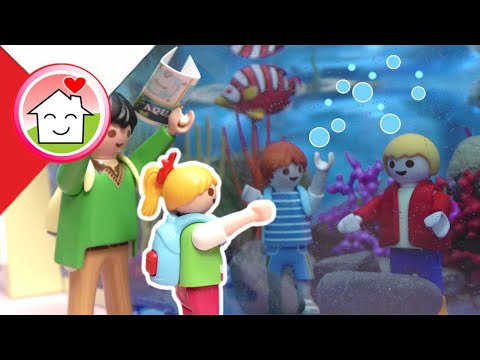 Playmobil po polsku Klasa Lenki w oceanarium - Rodzina Hauser