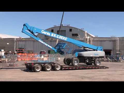 Genie SX 135 XC™ Telescopic Boom Product Walk-around