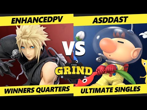 The Grind 190 Winners Quarters - enhancedpv (Cloud) Vs. asddast (Olimar) Smash Ultimate - SSBU
