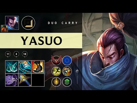 Yasuo ADC vs Sivir - EUW Grandmaster Patch 25.24