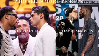 RYAN GARCIA DEVIN HANEY TICKETS NOT SELLING? GERVONTA DAVIS FRANK MARTIN WILL SELL OUT!