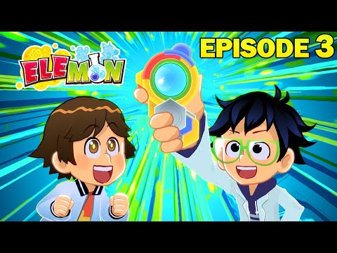 Catch That Puppy! 🐾 | Elemon: An Animated Adventure Series – Episode 3