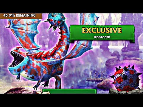 IRONTOOTH Max Level 150 Titan Mode - Exclusive Snafflefang - Dragons: Rise of Berk