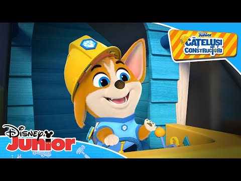 Top construcții | Cățeluși constructori | Disney Junior România