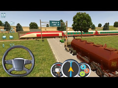 Euro Truck Driver 2018 - #10 Gasoline Transport! - Truck Games Android gameplay