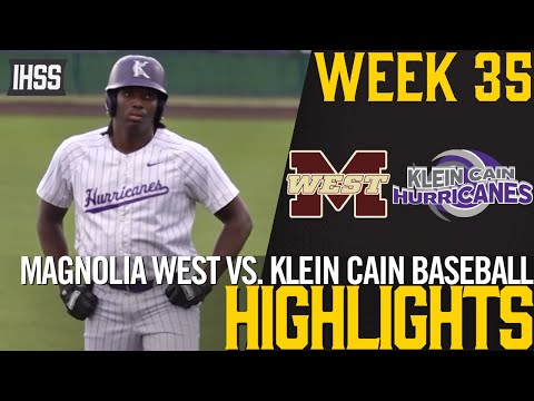 Magnolia West Wins 7 of 8, Clinches Road Win Over Klein Cain 8-4