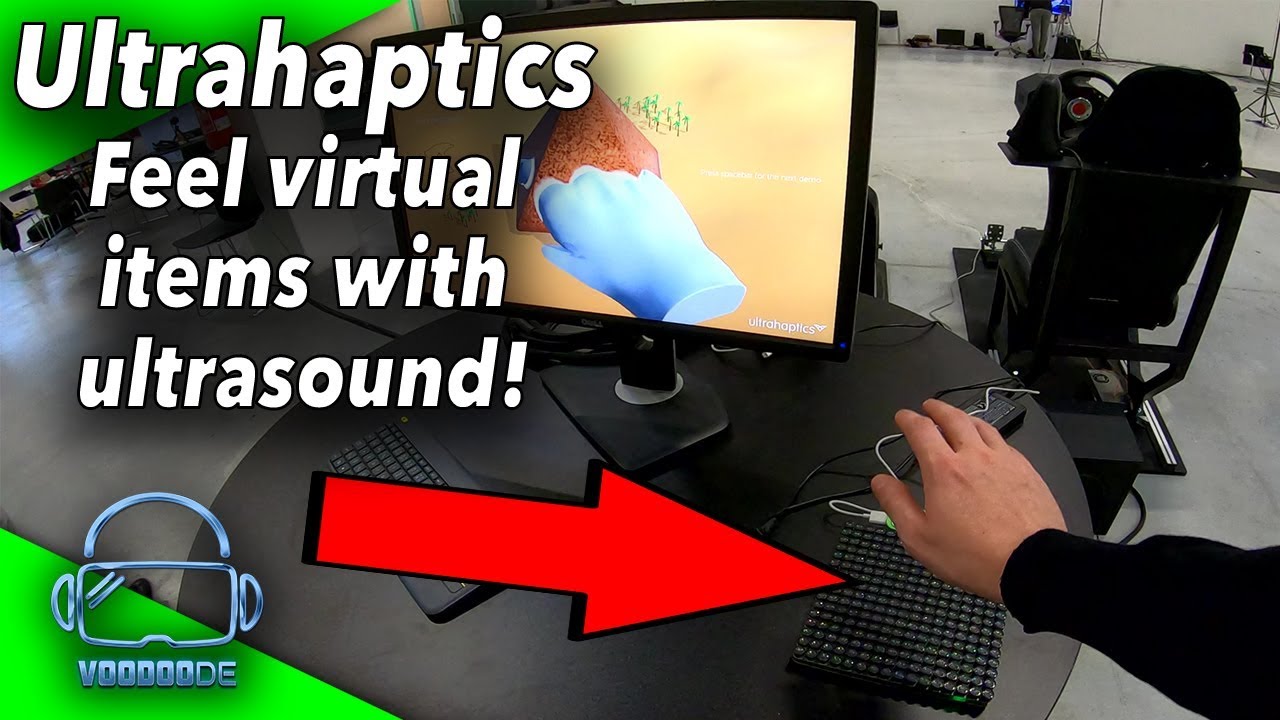 Ultrahaptics - Feel virtual items with Ultrasound! Is that the future?!