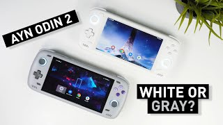AYN Odin 2 White VS. Cold Gray | Which Color Should You Buy?