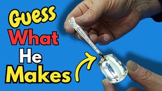 You Won’t Believe What He Makes with This Old Spoon & Resin
