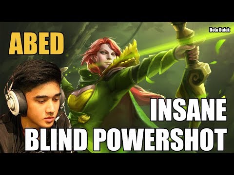ABED [Windranger] INSANE BLIND POWERSHOT OMG GGWP - Dota 2