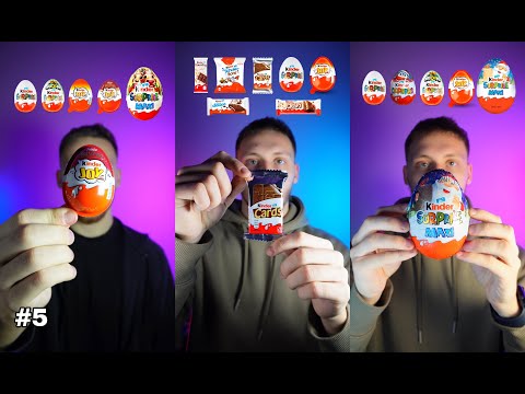 ASMR:Compilation/Kinder Surprise #5