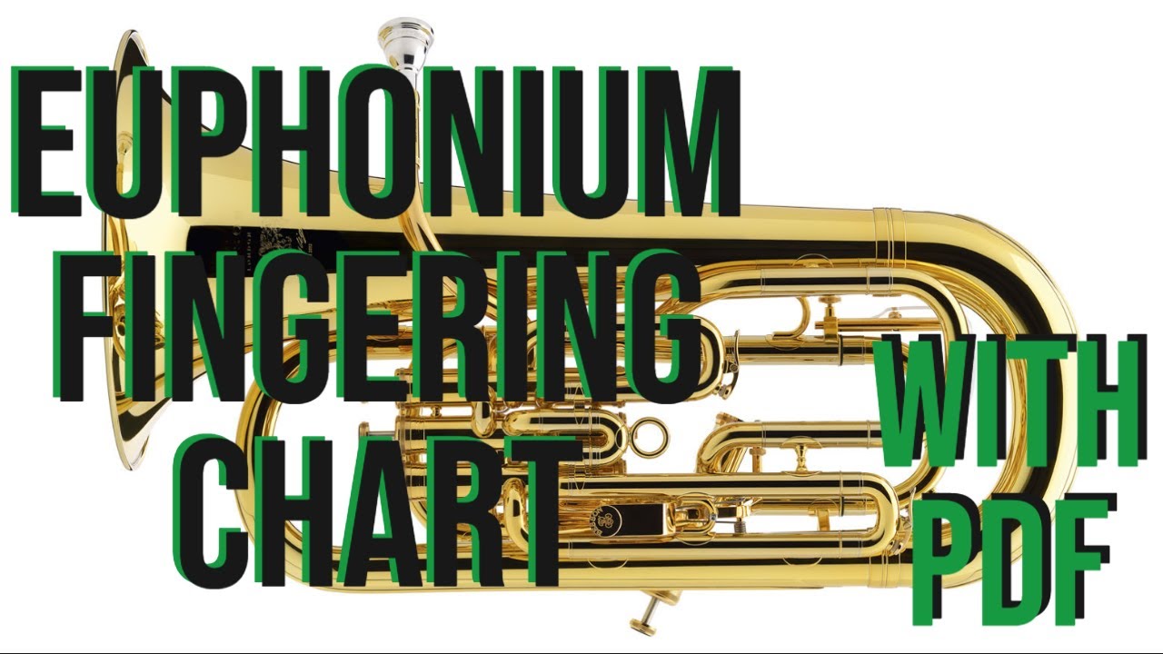 Euphonium Fingering Chart | Bass Clef | Treble Clef | With PDF