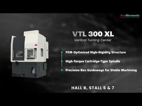 AceMicromatic Group’s Advanced Machine Tools Take Center Stage at INTEC 2026