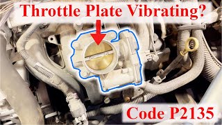 Chevy Malibu Throttle Body Code P2135 | Lack of Power | How To Replace A Throttle Body |