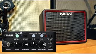 Video thumbnail for NUX Mighty Lite BT Mini Modeling Amp by Pedal of the Day