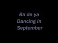 September Earth Wind and Fire with lyrics by well ...