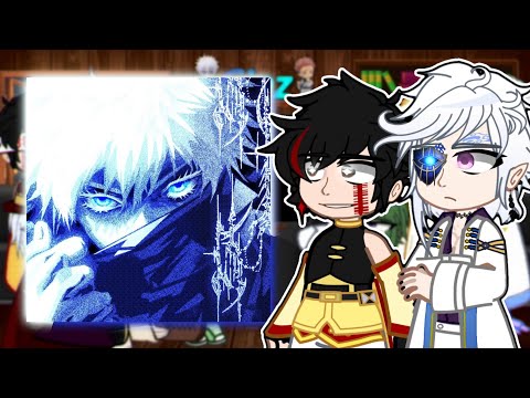 Record of Ragnarok reacts to Satoru Gojo || Gacha 🇺🇲🇧🇷