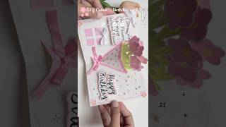 Download lagu DIY cutest birthday card✨🌷🤍 #shorts #diy  TUTORIAL👆🏻✨#birthday #cute #popular mp3
