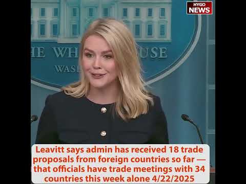 Leavitt: Student Loan Collections Resume May 5 -- '$1.6 Trillion, Fewer Than 4 in 10 Repaying'; 18 Trade Proposals, 34 Countries This Week