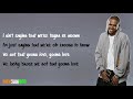 Chris Brown - Young Love [LYRIC VIDEO]