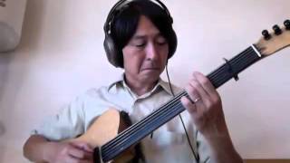 After The Gold Rush: fretless guitar solo (2nd upload)