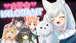 【Valorant】女子会フルパヴァロ！！【人狼Vtuber/熾狼ルナ】