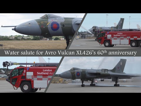 Water salute | Avro Vulcan XL426’s 60th anniversary