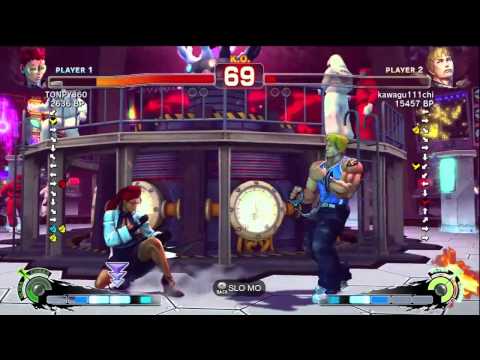 Super Street Fighter IV - kawagu111chi (Cody) Vs TONPY360 (Viper)