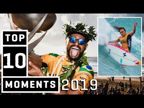 Top 10 Moments of the 2019 Championship Tour - WSL Highlights