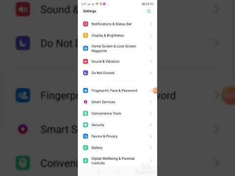 How to hide app in oppo A9 2020