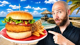 The Caribbean Island Nobody Talks About!! Bonaire Food Tour!!