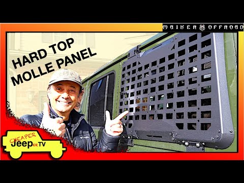 Jeep Wrangler Exterior Rear Window Molle Panel Installation, By Maiker Off Road