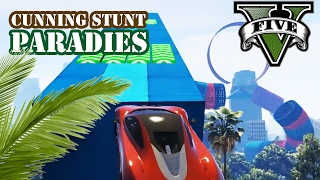 CUNNING STUNT PARADIES (+DOWNLOAD) ★ GTA 5 Online Community Custom Map Race | PowrotTV