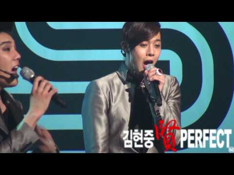 [Fancam 41] SS501 Hyun Joong Focus - "Green Peas" @ Special  Movie Screening [10.06.13]