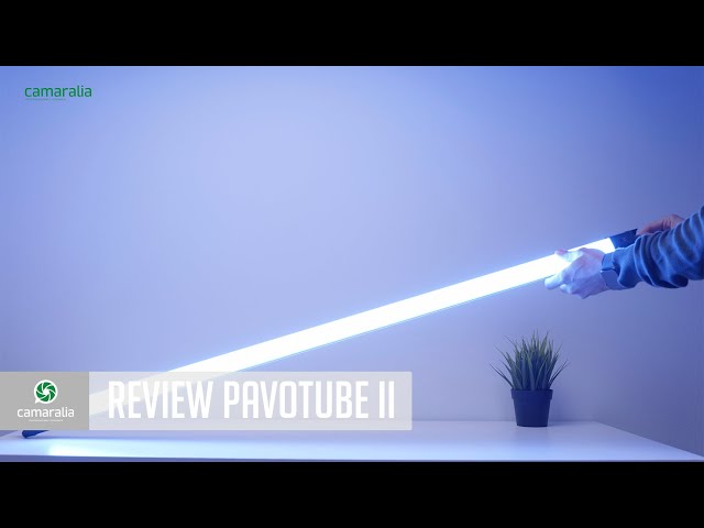 Vídeo relacionado con NANLITE PavoTube II 30C 2KIT - Kit de 2 tubos luz continua para cámaras - 2 x PavoTube II 30C tubos - USB-C, Bluetooth - Iluminación constante - Zapata estándar - Accesorio