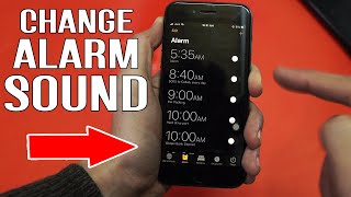 How to Change Alarm Sound/Alarm Tune on iPhone/iPad
