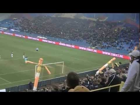 Vitesse - ADO'20 10-1 19-12-2012 Goal celebrations