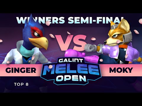 Galint Melee Open: Spring Edition - Ginger (Falco) vs Moky (Fox) - Top 8 Winners Semi-Final
