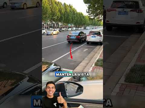 CÓMO aparcar en PARALELO a la PRIMERA (¡El truco que nadie te contó!) 🚗 #shorts