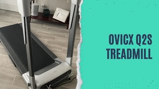 OVICX Q2S Folding Portable Treadmill Review, Manual | OVICX Compact Walking Running Machine for Home