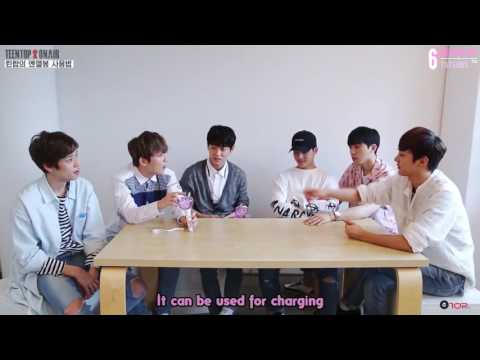 [6TOTSubs] 160820 TEEN TOP ON AIR - How TEEN TOP Use the Light stick