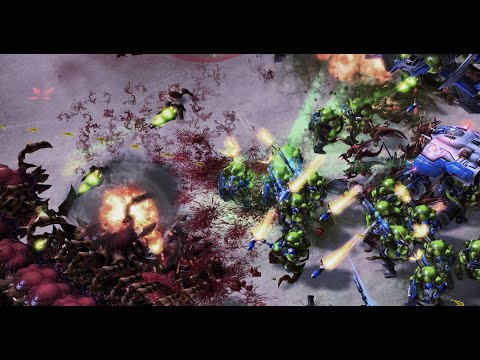 Cure (T) vs Lambo (Z) on Romanticide - StarCraft 2