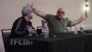 Transformers David Sobolov & Jon Bailey Discuss Recording Voiceovers for The Bumblebee Movie. video