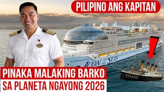 Pinaka Malaking Cruise Ship sa Buong Mundo | Pilipino, Naging Kapitan | Mister Di