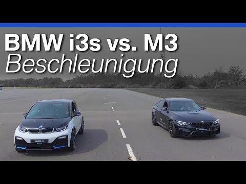 BMW i3s vs. M3 - Beschleunigung/Drag Race | Test