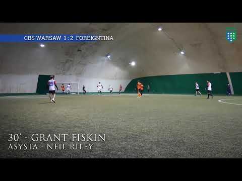 CBS WARSAW 1 : 8 FOREIGNTINA - II BIZNESKLASA - 1 KOLEJKA SEZON ZIMA 2020