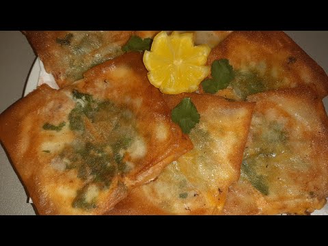 البريك التونسي بالتونة  les bricks tunisien au thon