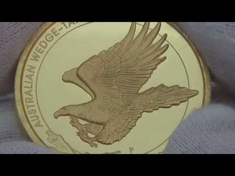 2oz Wedge-Tailed Eagle High Relief Gold Proof Coin