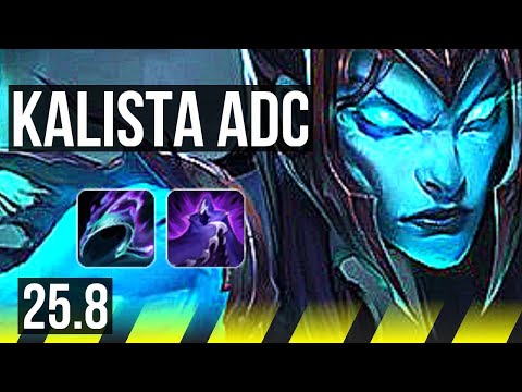 KALISTA & Neeko vs DRAVEN & Senna (ADC) | Godlike | KR Master | 25.8
